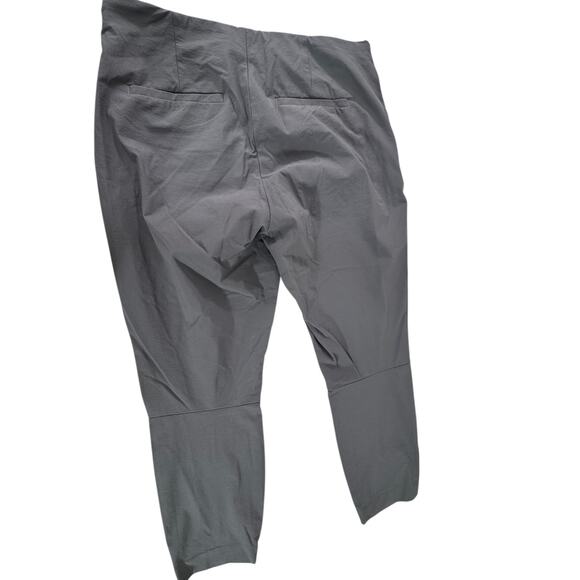 "DULUTH" Women's Nylon/Spandex Pants Size 14 Short SIde Zip Work Wear Office - Picture 2 of 8